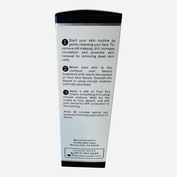 Covee Anti-Aging Serum Antioxidant Rich For Face Skin Care Natural Extracts NEW - Picture 2 of 4